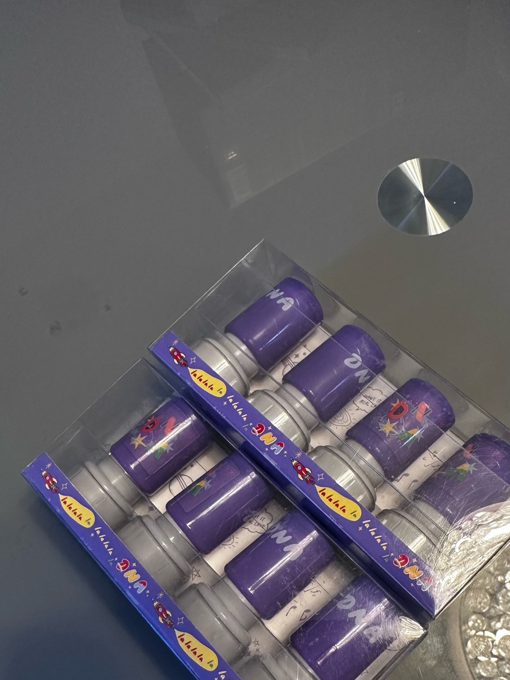 Nordstrom Purple Cake Candle Set